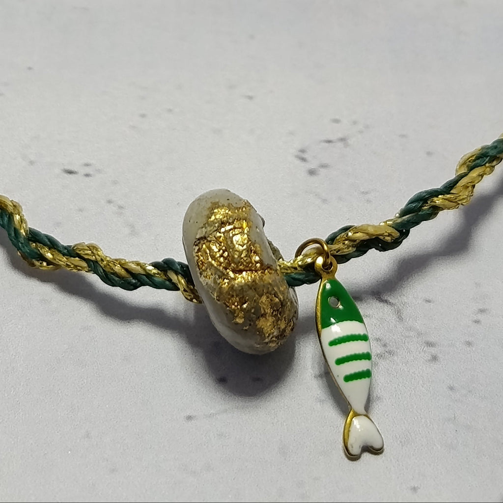 Collier Harmonie Dorée – Nature & Symboles Une Lueur de Bonheur