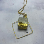 Collier Losangela Or – Béton & Acier