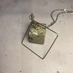 Collier Losangela Argent – Béton & Acier