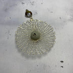 Boucles d’oreilles Dentelia Argent – Dentelle métallique & béton